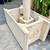 Concrete planter with integrated post 2 thumbnail