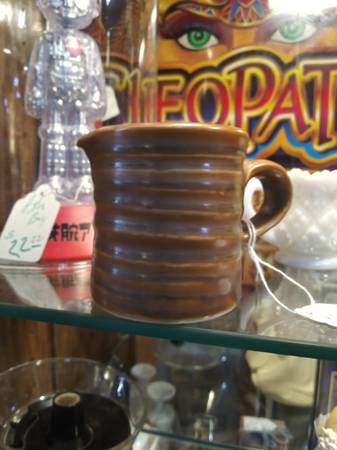 hall 2644 ringware pitcher - glazed ceramic 1