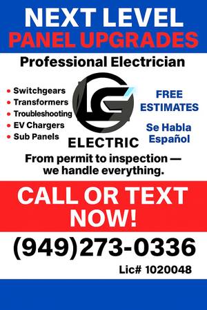 !!!THE HOUSE OF THE PANEL UPGRADES GENERAL  LICENSED ELECTRICIAN!!!!! 1