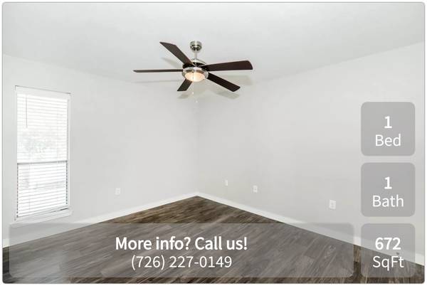 Conveniently located 1 bed / 1 bath! 672 Sq Ft. Transit close by! 1