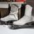 Vintage White Leather Ice Skates 2 thumbnail