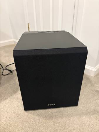 SONY SA-CS9 Active Subwoofer with Bass Reflex “MINT” condition 1