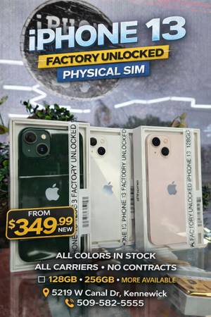Unlocked iPhone 13 1