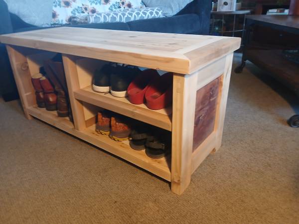 Entryway/ storage bench 1