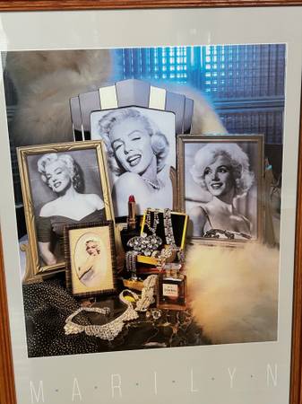Framed Poster Marilyn Monroe 1