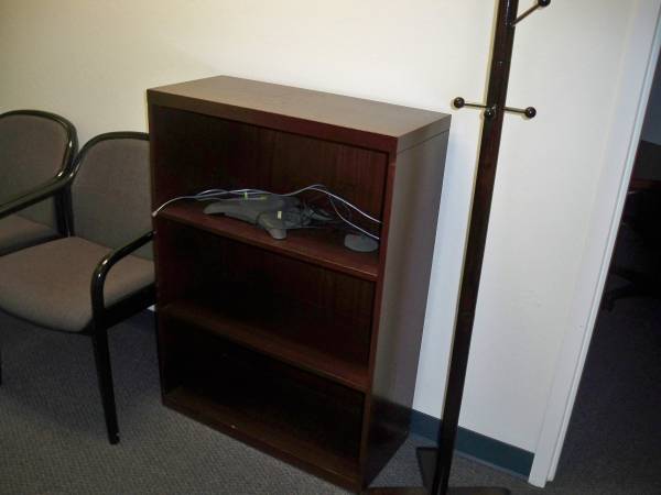 Beautiful Mahogany Book Shelves 1