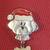 Santa Dog Christmas Brooch 1 thumbnail