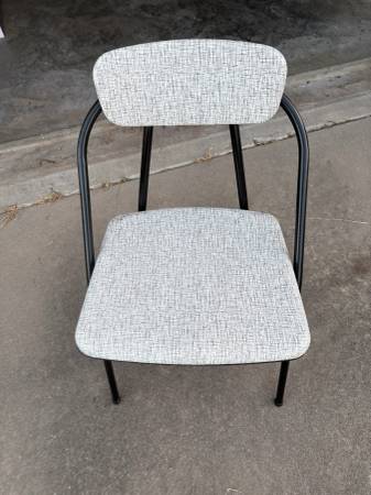mid century Modern Atomic Cosco Stylaire Hamilton folding chairs 1