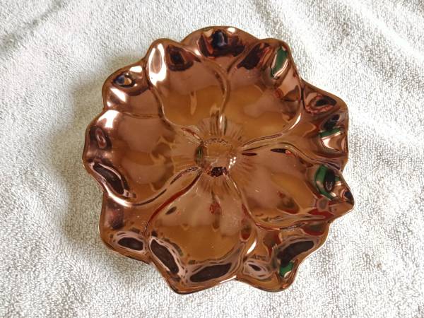 Ambiance Copper Accessories Figural Dessert Plates 1
