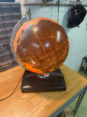 Vintage Replogle 12 inch Starlight Globe 1