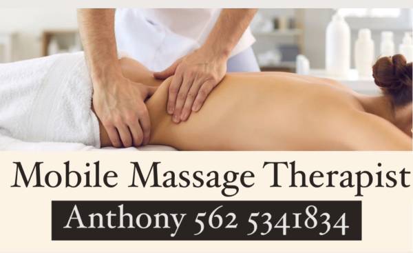 Mobile male Massage therapist in LA 1