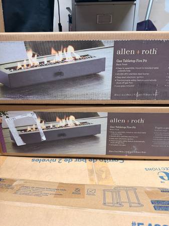 Gas table fire pit 1