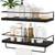 Floating Shelves for Wall Set of 2, Wall Mounted Storage Shelves with 1 thumbnail