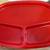 Retro Plastic Picnic Plates Red White Blue 1970s MCM Dishes Vintage 2 thumbnail