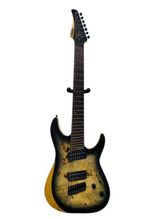 Schecter Reaper-7 Multiscale 7-String Guitar Satin Inferno Burst 1
