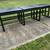 Three Seat Benches, Solid Wood, black leather upholstery, $325 each 10 thumbnail