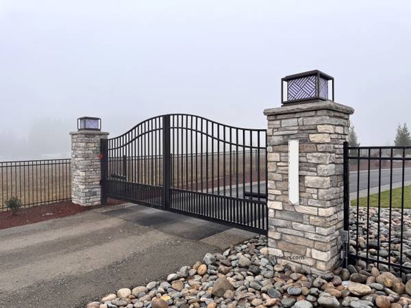 Brand New 20ft Double Swing Steel Driveway Gate Heavy Duty Wildlife De 1