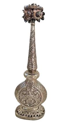 Antique Indian Sterling Silver Mughal Rajasthan Rose Water sprinkler