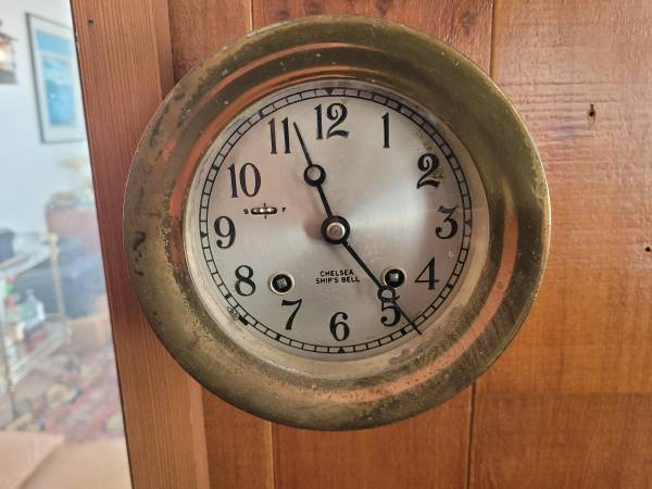 Chelsea ships bell clock 1