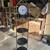 Display Stand & Clock Round  Granite Shelves 10 thumbnail