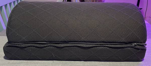 Adjustable Height Foot Rest for Under Desk, Dark Gray 1