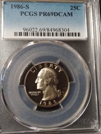 1986-S Washington Quarter 1