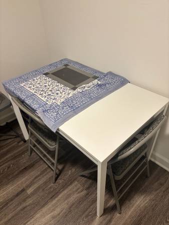 Dining table from IKEA + extension 1