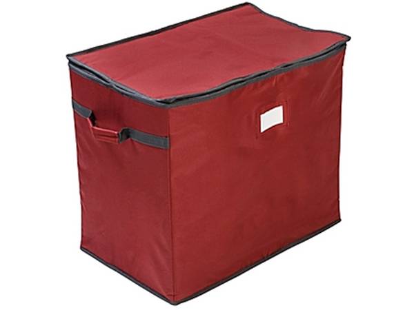 Squared Away 8-Compartment Holiday Decoration Storage Chest Closet 1