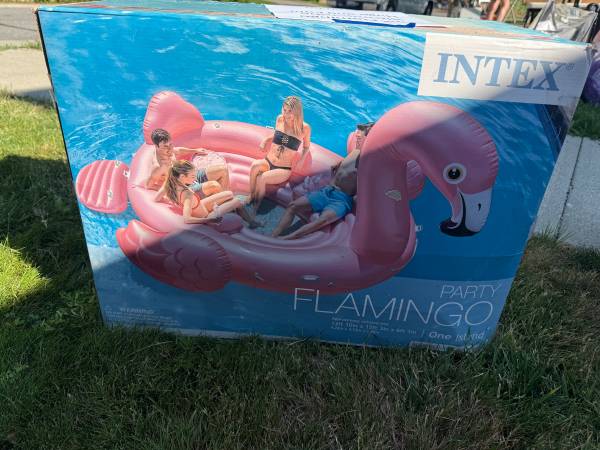 Party Flamingo Floaty 1