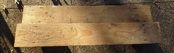 Wood plant shelf 1