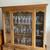 Compact Hutch Display Cabinet 48x15x68 PRICED TO SELL 2 thumbnail