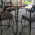 Wrought Iron Bistro Dining Set – Table & 4 Barstools 2 thumbnail