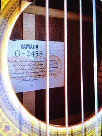 Classical Guitar (vintage) G-245S made in japan - musical