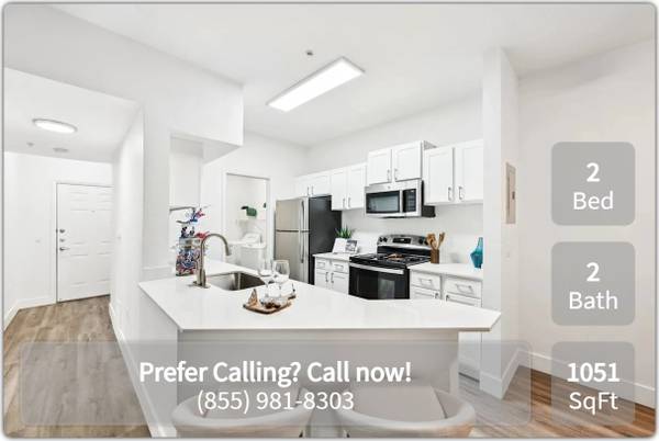 Where every detail counts: Dive into our 2 BR, 1051 Sq Ft. 1