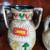 Native American Inspired Ceramic Jug Vase Set of 2 1 thumbnail