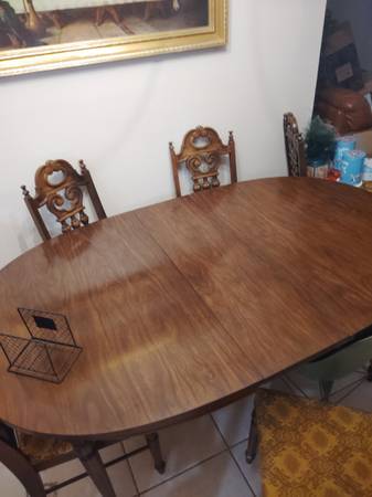 Table and five chairs 1