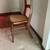 BEAUTIFUL ANTIQUE SOLID MAPLE CHAIR with WICKER SEAT 9 thumbnail