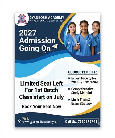 Best JENPAS-UG B.Sc nursing coaching centers in Kolkata 1