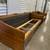 Vintage Danish solid teak sofa loveseat 4 thumbnail