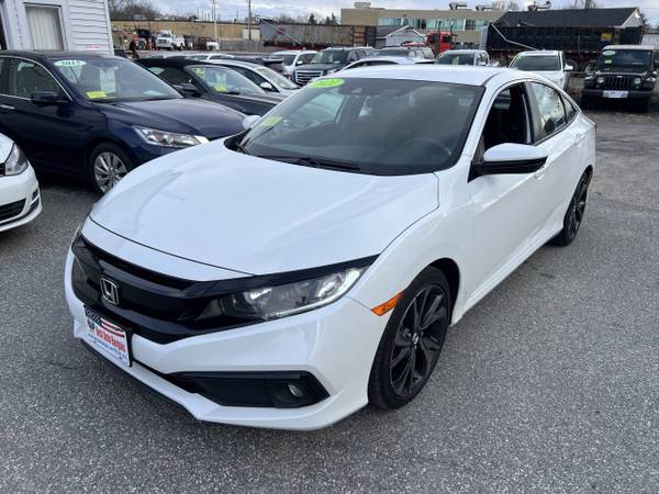 2021 HONDA CIVIC SPORT, EFICIENTE EN COMBUSTIBLE, TOTALMENTE EQUIPADO, CÁMARA DE REVERSA, CONTROL REMOTO - $22,995 (Lowell MA 01851)63469900665475121