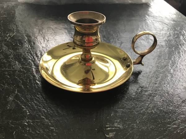 Baldwin Brass Chamber Candlestick Holder 1