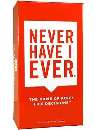 New Never Have I Ever Party Card Game Ages 17 and Above 1