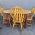 Dining Table with 5 Windsor-Style Chairs & Extension Leaf 3 thumbnail