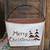 Rustic Distressed Merry Christmas Tree Metal Wall Bucket w/Picks 4 thumbnail