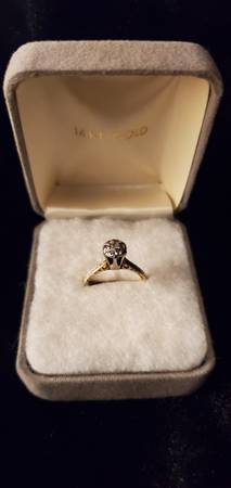 Diamond cluster ring 1