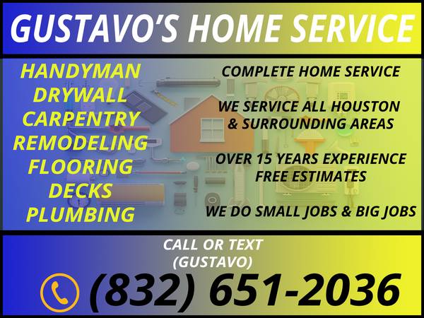 🛠#HANDYMAN #Drywall #CARPENTER #Remodeling #FLOORING #Decks #PLUMBING 1