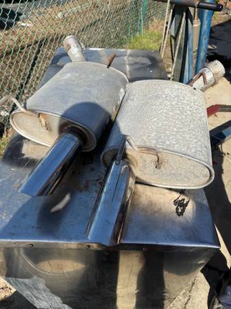 Mustang 5.0 mufflers 1