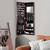 near new Top Rated Mirror Jewelry Cabinet Armoire Organizer Wall Door 5 thumbnail