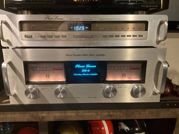 Phase linear amplifiers , preamplifier and tuner - $3,000 (Loveland)63471156707331122