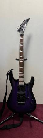 Jackson X Series SL5X FSR Soloist 6-String Guitar - Purple Burst 1